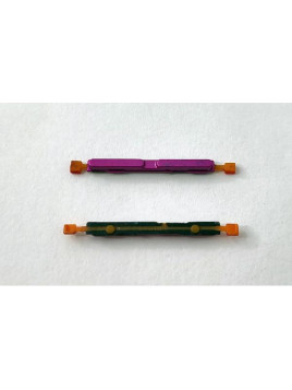 Boton volumen morado para Motorola Moto G55 5G calidad premium