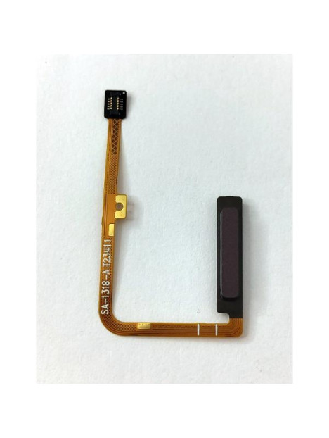 Flex sensor de huella negro para Oukitel IIIF150 Raptor calidad premium