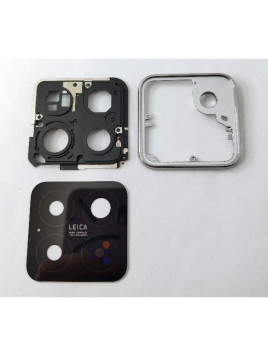 Cristal de camara para Xiaomi 15 5G con marco plata calidad premium