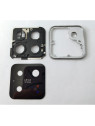 Cristal de camara para Xiaomi 15 5G con marco plata calidad premium