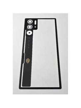 Tapa trasera o tapa bateria negra transparente para ZTE Nubia RedMagic 9S Pro