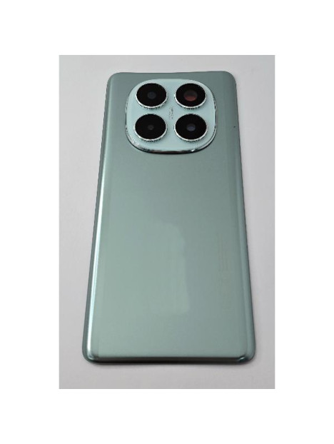 Tapa trasera o tapa bateria verde para Xiaomi Poco X7 5G con cubierta de camara
