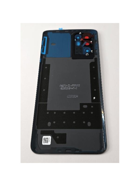 Tapa trasera o tapa bateria plata para Oppo A94 5G CPH2211 con cubierta de camara