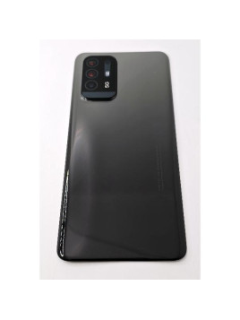 Tapa trasera o tapa bateria negra para Oppo A94 5G CPH2211 con cubierta de camara