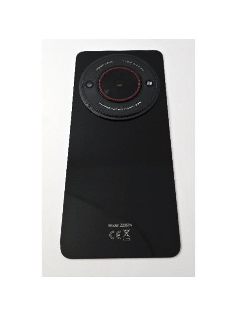 Tapa trasera o tapa bateria negra para ZTE Blade A75 5G