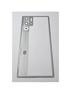 Tapa trasera o tapa bateria plata transparente para ZTE Nubia RedMagic 9S Pro