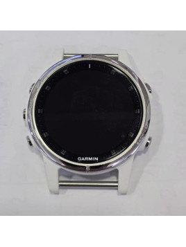 Pantalla lcd para Garmin Fenix 5S Plus con marco plata calidad premium