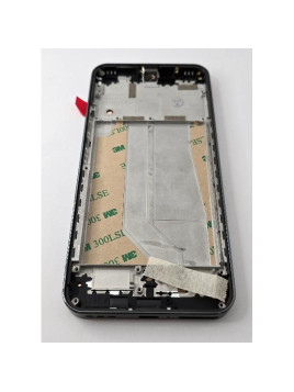 Pantalla lcd para Oukitel P1 mas tactil negro con marco verde calidad premium