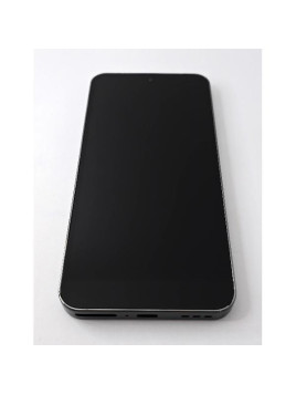 Pantalla lcd para Oukitel P1 mas tactil negro con marco verde calidad premium