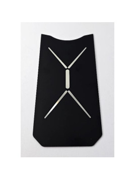 Cristal negro de tapa trasera o tapa bateria negra para Cubot KingKong Power 3