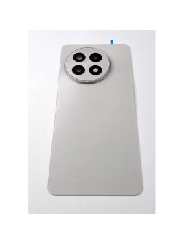 Tapa trasera o tapa bateria plata para Oneplus 13R 5G con cubierta de camara