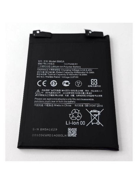 Bateria BM5A 5160mAh para Xiaomi Redmi Note 11 Pro 5G calidad premium