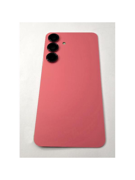 Tapa trasera o tapa bateria roja para Samsung Galaxy S25 Plus 5G S936 cubierta de camara GH82-363530G Service Pack