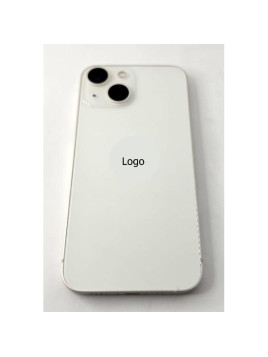 Tapa trasera o tapa bateria blanca para iPhone 13 Mini con marco central Remanufacturada Grado A