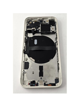 Tapa trasera o tapa bateria blanca para iPhone 13 Mini con marco central Remanufacturada Grado A