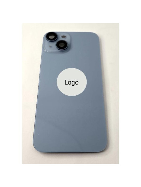 Tapa trasera o tapa bateria azul para iPhone 14 Remanufacturada Grado A