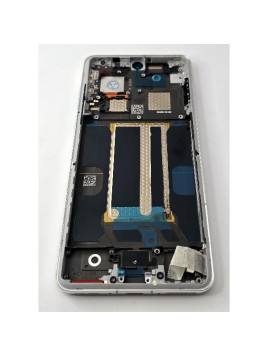 Pantalla lcd para Oneplus 13 5G mas tactil negro con marco blanco calidad premium