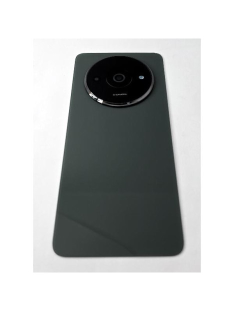 Tapa trasera o tapa bateria verde para Xiaomi Redmi A3 con cubierta de camara