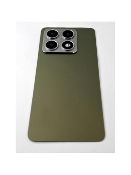 Tapa trasera o tapa bateria dorada para Xiaomi 14T con cubierta de camara