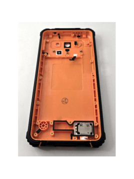 Tapa trasera o tapa bateria naranja para Hotwav T5 Max