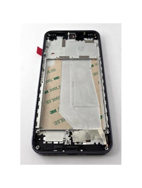 Pantalla lcd para Oukitel P1 mas tactil negro con marco morado calidad premium