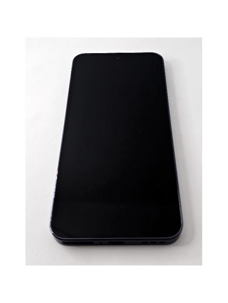 Pantalla lcd para Oukitel P1 mas tactil negro con marco morado calidad premium