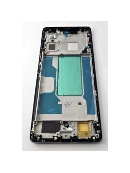 Carcasa o marco central azul para Vivo V29