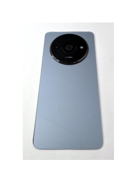 Tapa trasera o tapa bateria azul para Xiaomi Redmi A3 con cubierta de camara