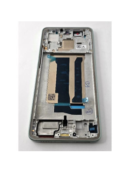 Carcasa o marco central verde para Xiaomi Poco X7 Pro 5G