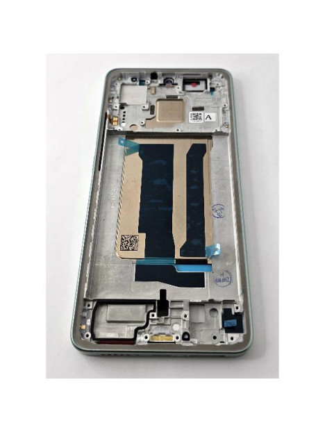 Carcasa o marco central verde para Xiaomi Poco X7 Pro 5G