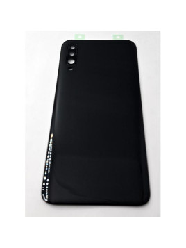 Tapa trasera o tapa bateria negra para Samsung Galaxy A50 A505 con cubierta de camara