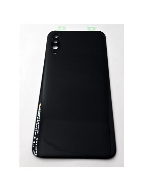 Tapa trasera o tapa bateria negra para Samsung Galaxy A50 A505 con cubierta de camara