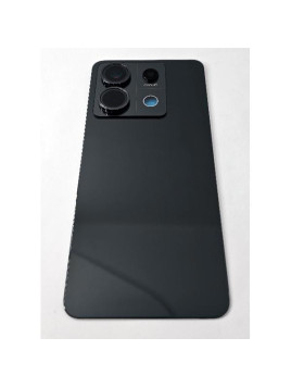 Tapa trasera o tapa bateria negra para Xiaomi Redmi Note 13 Pro 5G con cubierta de camara