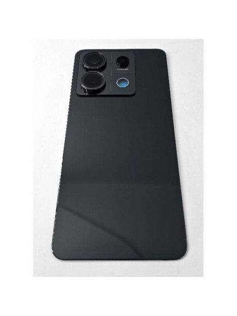 Tapa trasera o tapa bateria negra para Xiaomi Redmi Note 13 Pro 5G con cubierta de camara