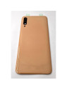 Tapa trasera o tapa bateria naranja para Samsung Galaxy A50 A505 con cubierta de camara