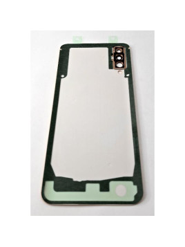 Tapa trasera o tapa bateria naranja para Samsung Galaxy A50 A505 con cubierta de camara