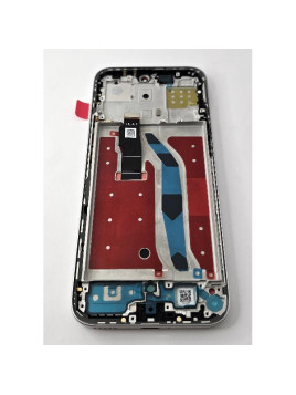 Pantalla lcd para Huawei Honor X8C mas tactil negro con marco azul calidad premium