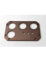 Marco de camara marron para Oukitel IIIF150 Raptor calidad premium