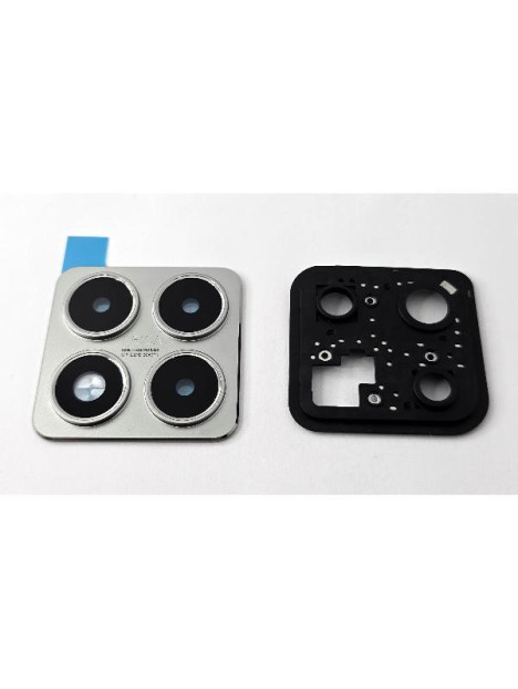 Cristal de camara para Xiaomi 14T con marco gris calidad premium