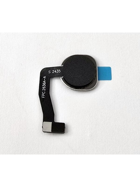 Flex sensor de huella negro para Hotwav T5 Max calidad premium