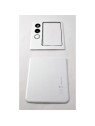 Tapa trasera o tapa bateria blanca para ZTE Nubia Flip 2 5G