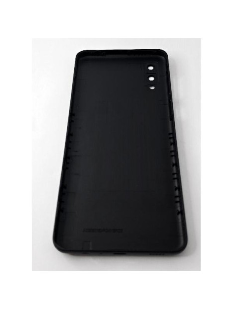 Tapa trasera o tapa bateria negra para Samsung Galaxy A02 A022