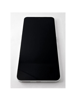 Pantalla lcd para Nothing Phone 3A 5G mas tactil negro con marco blanco calidad premium