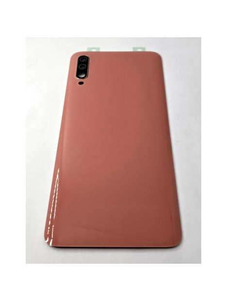 Tapa trasera o tapa bateria naranja para Samsung Galaxy A70 A705 con cubierta de camara