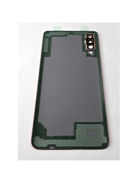 Tapa trasera o tapa bateria naranja para Samsung Galaxy A70 A705 con cubierta de camara
