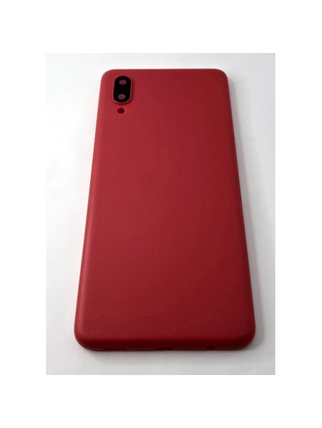 Tapa trasera o tapa bateria roja para Samsung Galaxy A02 A022