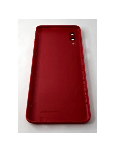 Tapa trasera o tapa bateria roja para Samsung Galaxy A02 A022
