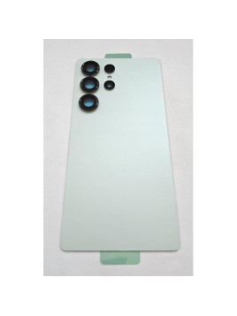 Tapa trasera o tapa bateria verde para Samsung Galaxy S25 Ultra 5G S938 con cubierta de camara