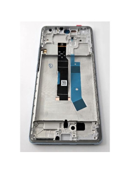 Pantalla lcd para Xiaomi Redmi Note 14 Pro 5G mas tactil negro con marco verde calidad premium