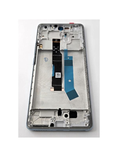Pantalla lcd para Xiaomi Redmi Note 14 Pro 5G mas tactil negro con marco verde calidad premium